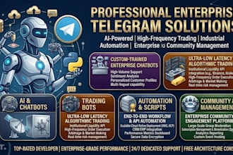create a telegram mini app and professional bot