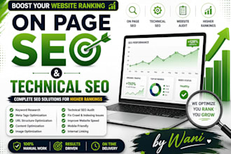 do effective onpage and technical SEO of your website monthly