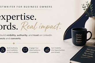 write linkedin posts for business owners