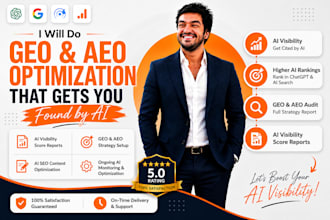 do geo aeo and ai seo to boost your ai visibility score