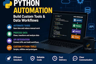 build python automation tools and data workflows