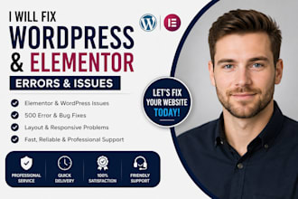 fix wordpress elementor bug issue redesign woocommerce online store setup pod