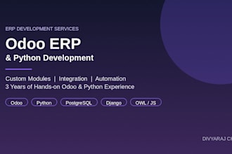 develop, customize and integrate odoo erp for your business