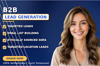 do b2b lead generation and email list building