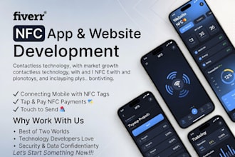 do custom nfc app development with full backend