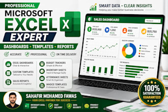 create professional excel dashboards and templates
