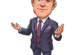 create political and editorial cartoons