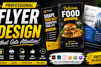 design professional flyer designs