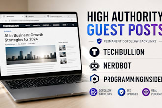 publish a permanent dofollow guest post on top tech websites