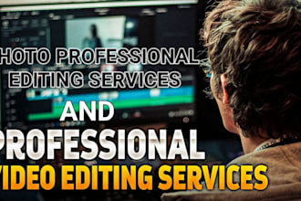 edit your photos and videos professionally