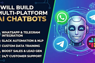 design a multi platform messaging bot for you