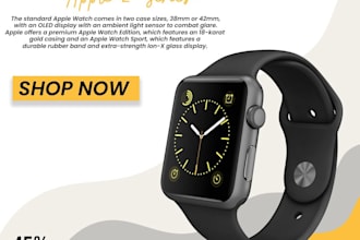 design high converting product posters and ads
