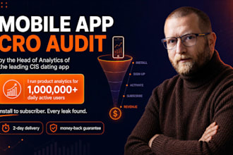 do a conversion rate audit of your mobile app funnel with fixes in 2 days