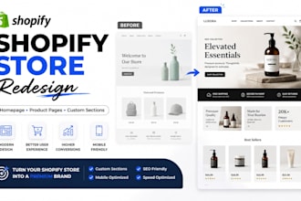 redesign shopify homepage customize shopify product page with custom sections