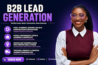do b2b lead generation for hvac plumbing roofing solar, construction contractors