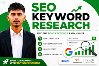 keyword research for google SEO and website ranking