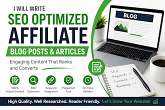 write high quality affiliate blog posts for your niche