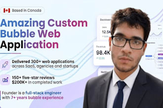 build your custom bubble web app