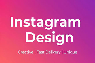 design beautiful instagram posts and branding in 24 hours