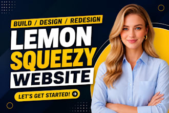 setup lemon squeezy store, digital products website, checkout and payments