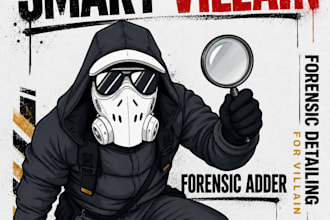 add forensic details to your villain
