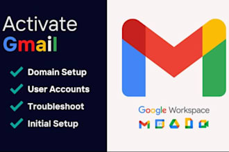 create a new professional gmail for your business for personal use in 2hrs