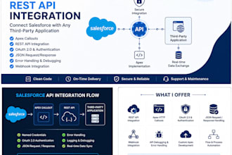 integrate salesforce with rest apis and third party applications