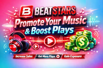 do beatstars beats to promote your music and increase plays, sales, and exposure