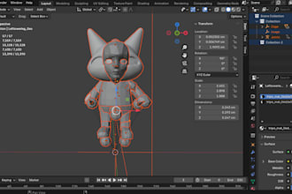 make a roblox ugc bundle, character rigging in blender