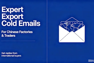 write professional export cold emails for your china factory