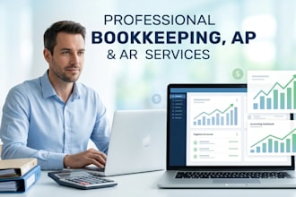 do full service bookkeeping, accounts payable and receivable