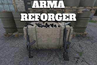 do arma reforger server setup, arma reforger weapons, map creation, arma