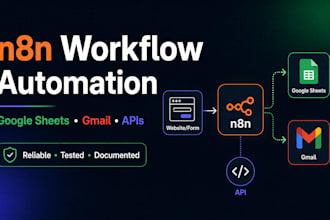 build n8n workflow automation and API integrations