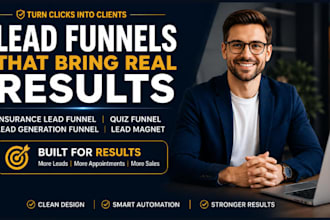 create lead funnel insurance lead generation funnel quiz funnel lead magnet