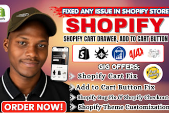 fix shopify cart drawer, add to cart button, ajax cart checkout and theme issues