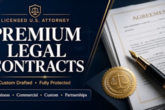 draft professional business contracts and legal agreements