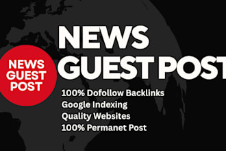 do news guest posting service on high da dofollow sites