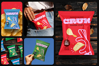 design professional fmcg cpg product packaging and labels
