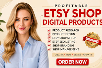 create etsy digital products, etsy shop set up, etsy digital products, etsy seo