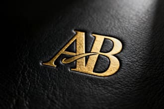 design modern luxury initial logo