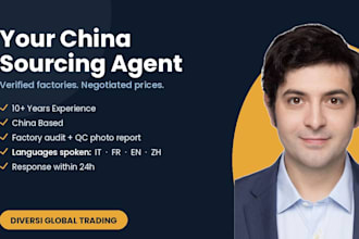 be your china sourcing agent, vet factories and negotiate your quotes