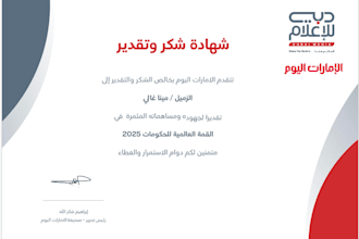 do writing arabic and english content