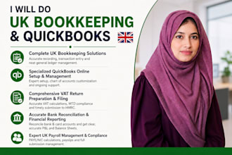 do UK bookkeeping in wave and quickbooks