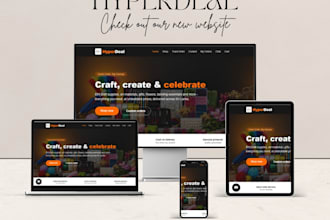 design and develop a modern responsive website
