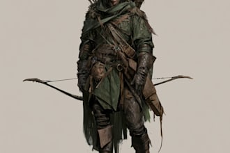 draw dnd character or dnd character design