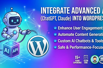 integrate openai API, claude, or custom ai tools into your wordpress site