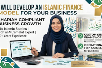 develop islamic finance model for your business