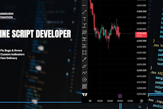 write, modify, or fix your tradingview pine script strategy