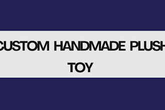 do custom handmade plush