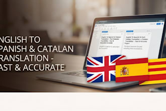 translate from english to catalan and spanish natively